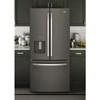 33-inch, 17.5 cu.ft. Counter-Depth French 3-Door Refrigerator with External Water and Ice Dispensing System (GYE18JMLES) image 7