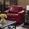 Fauteuil fixe Corissa en cuir (77500-95-CARNIVAL-RIVIERA) image 1