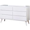 Lennart 6-Drawer Dresser (CM7386WH-D) image 1