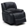 Dane Swivel Rocker Leather Recliner (41066-33-TULSA-II-JET) image 1