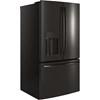 36-inch, 27.8 cu. ft. French 3-Door Refrigerator with Ice and Water (PFE28KBLTS) image 2