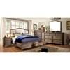 Belgrade Queen Upholstered Panel Bed with Storage (CM7614Q-BED) image 3