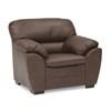 Faron Stationary Leather Chair (77950-02-OLYMPIC-DRSG-LAVA) image 2
