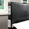 Evans California King Upholstered Panel Bed (CM7099EX-CK-BED) image 2
