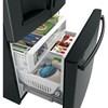 36-inch, 27.8 cu.ft. Freestanding French 3-Door Refrigerator with Ice and Water Dispensing System (GFE28GGKBB) image 7