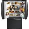 36-inch, 27.8 cu. ft. French 3-Door Refrigerator (GFD28GELDS) image 2