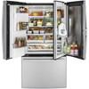 36-inch, 27.8 cu. ft. French 3-Door Refrigerator (GFD28GSLSS) image 3