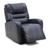 Fauteuil inclinable pivotant berçant Highwood en cuir (43019-33-CLASSIC-REGATTA) image 1