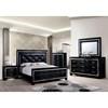 Bellanova King Upholstered Panel Bed (CM7979BK-EK-BED) image 4