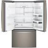 36-inch, 22.2 cu.ft. Counter-Depth French 3-Door Refrigerator with Water and Ice Dispensing System (PYE22KMKES) image 2