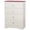 Kimmel 4-Drawer Kids Chest (CM7626PK-C) image 1