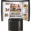 33-inch, 23.8 cu. ft. French-Door Refrigerator (GFE24JBLTS) image 3