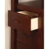 Pine Ridge CM-BK966F-BED Twin over Full Bunk Bed with Steps and Drawers image 3