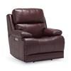 Kenaston Power Leather Recliner with Wall Recline (41064-L9-CLASSIC-BURGUNDY) image 1