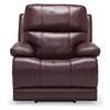 Kenaston Power Leather Recliner with Wall Recline (41064-L9-CLASSIC-BURGUNDY) image 2