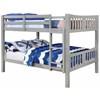 Cameron CM-BK929F-GY Full/Full Bunk Bed, Gray image 1