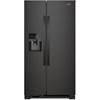 36-inch, 24.5 cu. ft. Side-by-Side Freestanding Refrigerator with Exterior Ice and Water Dispenser with EveryDrop™ Water Filtration (WRS555SIHB) image 1
