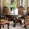Round Medieve Dining Table with Trestle Base (CM3557CH-RT-TABLE) image 1