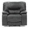 Norwood Power Rocker Leather Recliner (41031-39-TULSAII-JET) image 1