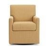 Fauteuil d'appoint pivotant Pia en tissu (70040-33-AMBIENT-HARVEST) image 2
