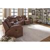 Providence Reclining Leather 6 pc Sectional (41034-47/41034-W1/41034-30/41034-30/41034-W1/41034-46-ALFRESCO-BRANDY) image 1