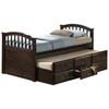 San Marino 04993 Full Captain Bed image 1