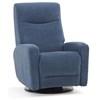 Fauteuil inclinable berçant Saratoga en tissu (43209-32-FORTUNE-DENIM) image 2