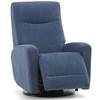 Fauteuil inclinable berçant Saratoga en tissu (43209-32-FORTUNE-DENIM) image 3