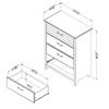 Ulysses 4-Drawer Kids Chest (10362) image 6