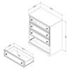 Savannah 4-Drawer Kids Chest (3580034) image 4