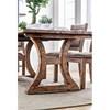 Gianna Dining Table with Trestle Base (CM3829T-TABLE) image 5