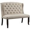 Sania Bench (CM3324BK-BN) image 1