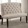 Sania Bench (CM3324BK-BN) image 2