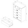 Tiara 5-Drawer Kids Chest (9059035) image 5