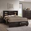 Laura Queen Bookcase Bed with Storage (Laura 60
