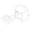Vito 1-Drawer Nightstand (9021062) image 7
