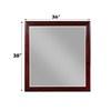 Louis Philippe Dresser Mirror (23754) image 4