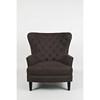 Conner Stationary Fabric Accent Chair (CONNER-CH-CHARCOAL) image 1