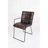 Dawson Stationary Leather Accent Chair (DAWSON-CH-DARKSIENNA) image 5