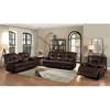 Okello Reclining Leather Match Sofa (8370BRW-3) image 2