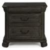 Bellamy 3-Drawer Nightstand (B2491-01) image 1