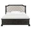 Bellamy King Upholstered Sleigh Bed with Storage (B2491-53R/B2491-63F/B2491-63H) image 1