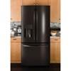 33-inch, 17.5 cu.ft. Counter-Depth French 3-Door Refrigerator with External Water and Ice Dispensing System (GYE18JBLTS) image 8
