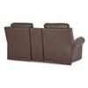 Vega Power Reclining Leather Loveseat with Console (41061-68-CLASSIC-ACORN) image 3