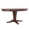 Round Gourmet Dining Table with Pedestal Base (TRN042422727MVRB1/BAS01002NA27MVR) image 1