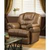 Fauteuil inclinable berçant Dylan en cuir (40852-MEC-02) image 1
