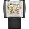 30-inch, 19.7 cu.ft. Freestanding French 3-Door Refrigerator with Exterior Water Dispenser with EveryDrop® Filtration (WRF560SEHB) image 3