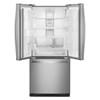 30-inch, 19.7 cu.ft. Freestanding French 3-Door Refrigerator with Exterior Water Dispenser with EveryDrop® Filtration (WRF560SEHZ) image 2