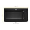 30-inch, 1.7 cu. ft. Over-The-Range Microwave Oven (WMH31017HB) image 5