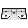 36-inch, Built-in, Gas Cooktop with EZ-2-Lift™ (WCG55US6HW) image 2